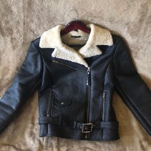 shearling Harley-Davidson leather jacket